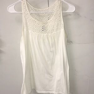 White tank top